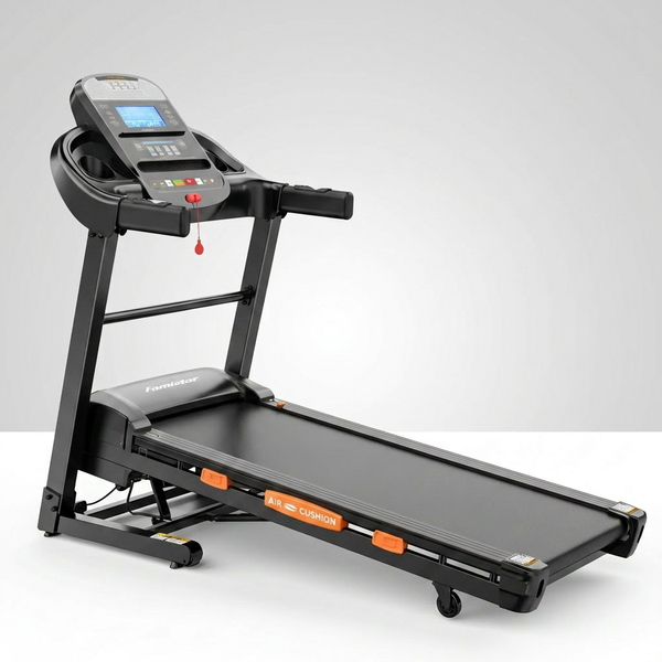 5.0 HP Folding Treadmill with 20-Level Adjustable Incline, 12Mph Speed Running Machine,Treadmill 400 Lb Capacity, Silent Brushless Motor,105 Preset Training Program Electric Treadmills for Home Use — Studio Shot