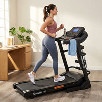 5.0 HP Folding Treadmill with 20-Level Adjustable Incline, 12Mph Speed Running Machine,Treadmill 400 Lb Capacity, Silent Brushless Motor,105 Preset Training Program Electric Treadmills for Home Use — Lifestyle