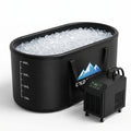 Cold Plunge Tub Built for Athletes, 248 Gallon Capacity, 1 Horsepower Chiller, WiFi Water Treatment Kit