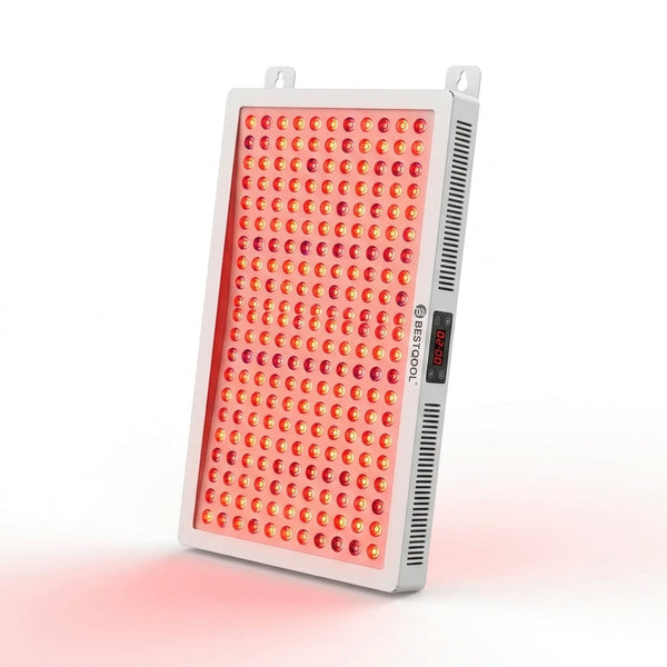 Red Light Therapy Panel, 4 Wavelengths Full Body Infrared Light Therapy, 300 Elite Grade Dual Chip Leds, FSA-HSA Red Light Device at Home, Ideal for Body, Face. Modular Design. — Studio Shot